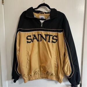 NFL Saints Black and Gold Pullover
